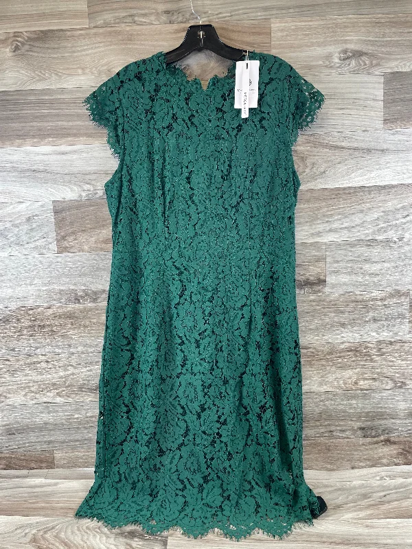 wrap-around dressDress Casual Midi By Clothes Mentor In Green, Size: Xl