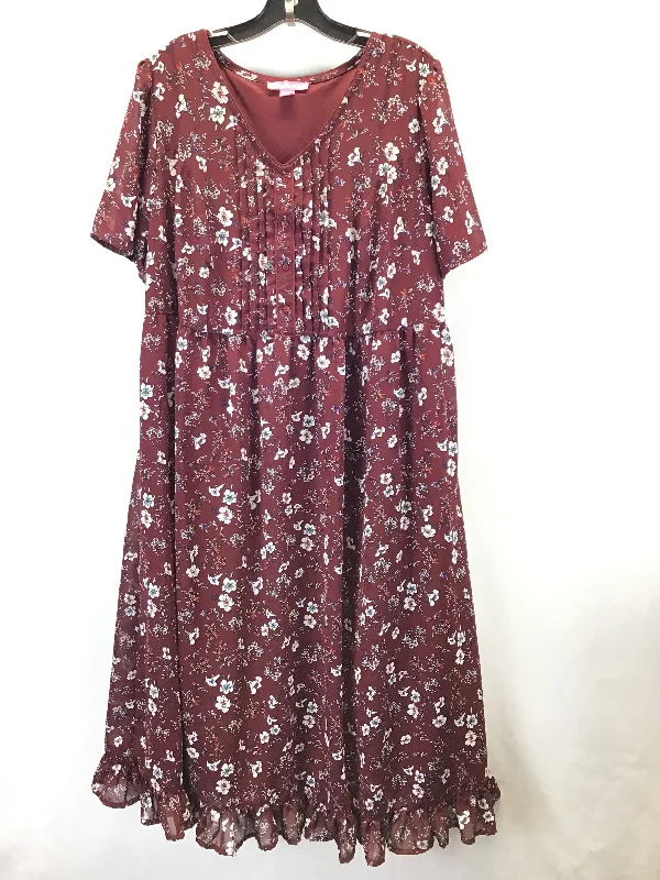 romantic dressDress Casual Maxi By Woman Within In Floral, Size: 18