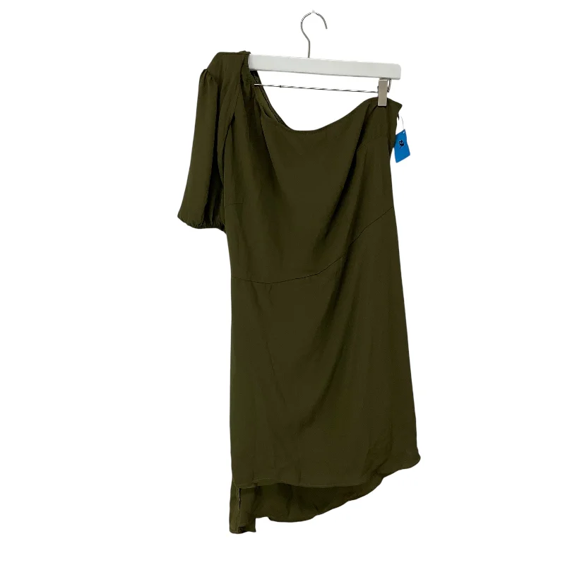 party dressDress Casual Short By Clothes Mentor In Green, Size: Xl