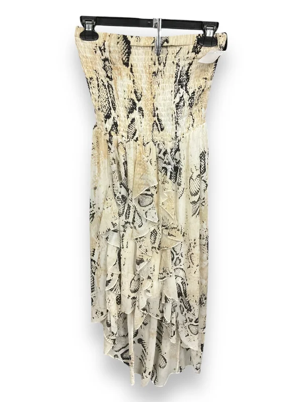 wool dressDress Casual Maxi By Bebe In Animal Print, Size: Xs