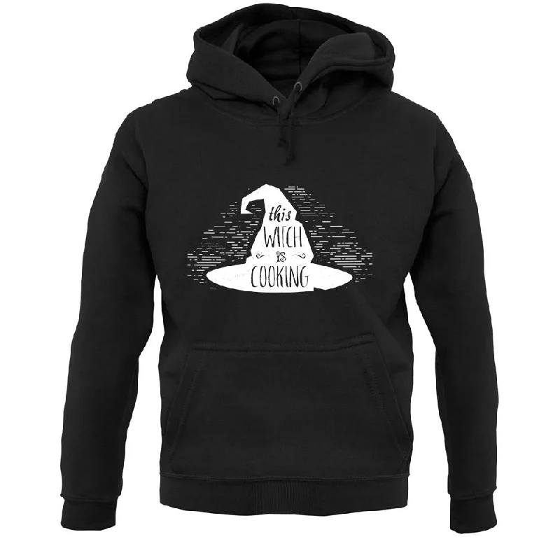 lightweight hoodieThe Witch Is Cooking Unisex Hoodie